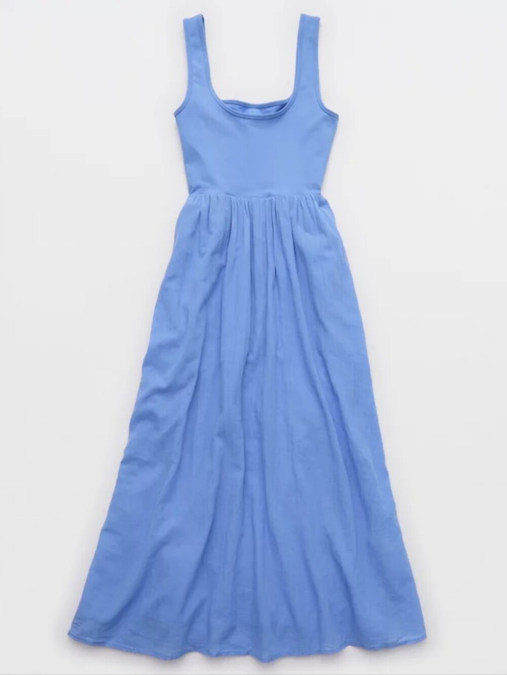 American eagle Aerie At The Barre Bow Dress in the shade "Dream Blue L NWT - Picture 2 of 7